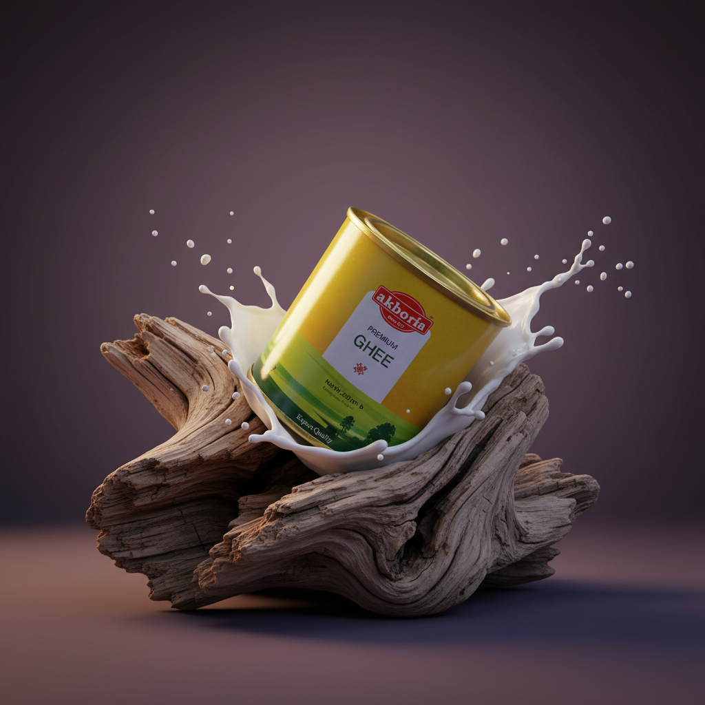 Akboria  Premium Ghee 200 gm Can  | আকবরিয়া প্রিমিয়াম ঘি ২০০ গ্রাম ক্যান