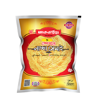 Akboria Special Ghee Laccha Shemai 225gm -আকবরিয়া স্পেশাল ঘি লাচ্ছা সেমাই  ২২৫ গ্রাম