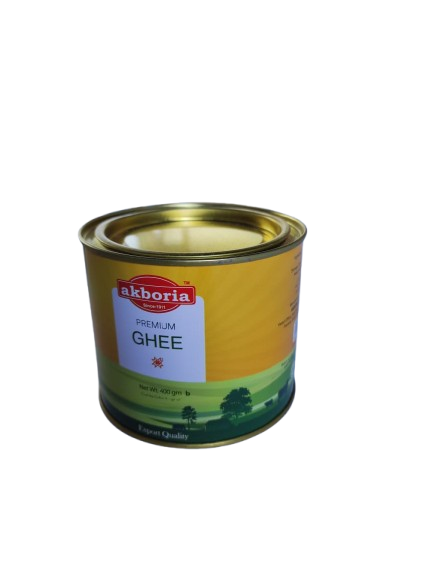 Akboria  Premium Ghee 400 gm Can  | আকবরিয়া প্রিমিয়াম ঘি ৪০০ গ্রাম ক্যান